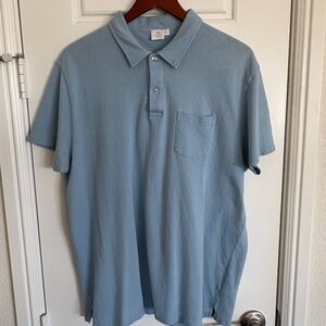 Sunspel Riviera Polo - Excellent Condition - XL - Blue